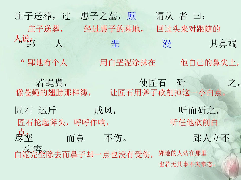 河南省濮阳市南乐县城关镇初级中学八年级语文下册-古文二则课件-新人教版_第3页