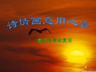 诗情画意用心赏