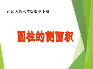 圆柱的侧面积-(2)