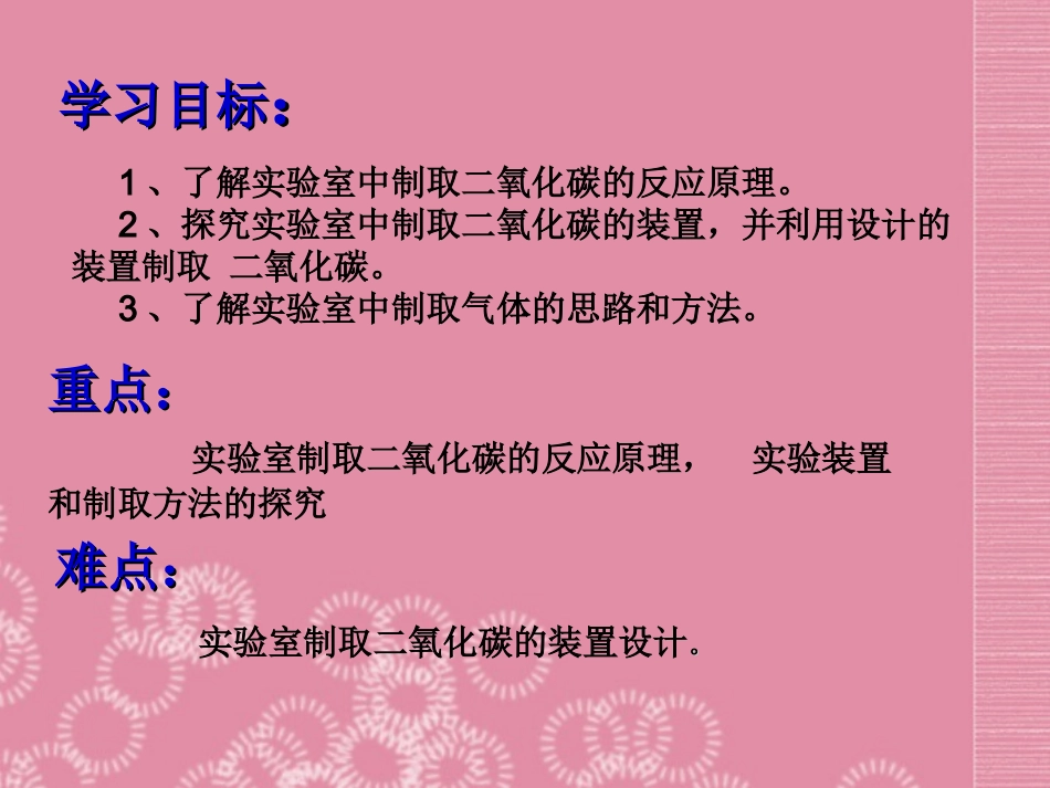 河南省洛阳市第二外国语学校九年级化学上册《二氧化碳制取的研究》课件-新人教版_第2页