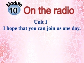 Unit1Ihopethatyoucanjoinusoneday.