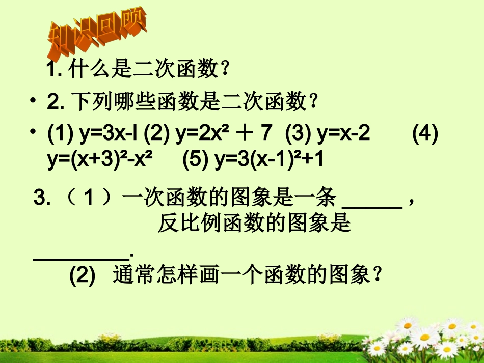 二次函数及其图像_第2页