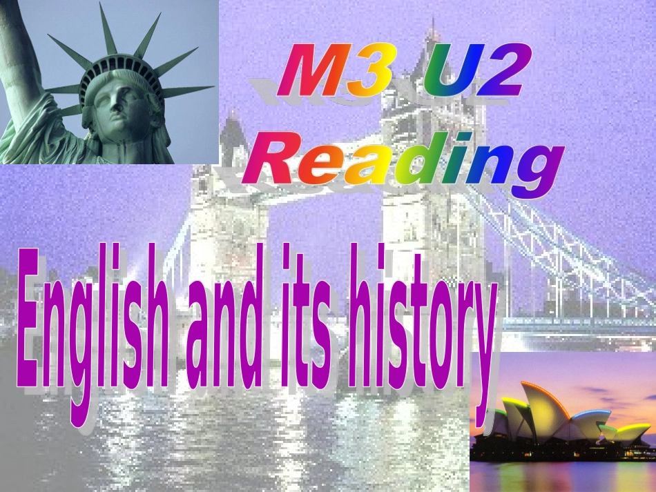 Reading(2)：Englishanditshistory_第1页