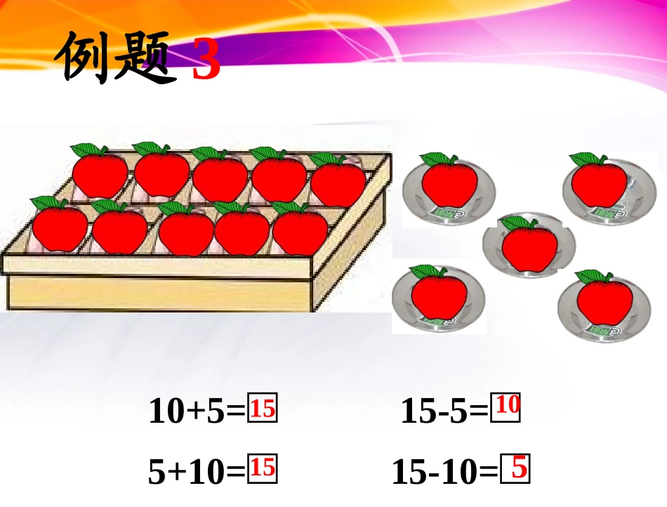 7642013苏教版一年级上册、10加几和相应的减法_第3页
