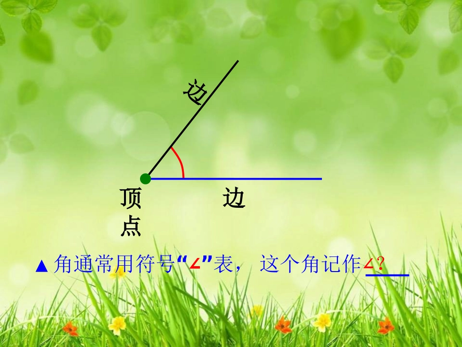 《角的度量》课件_第2页