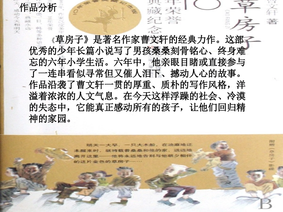 《草房子》交流课件_第2页