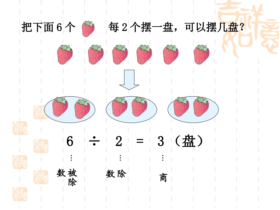 小学数学人教2011课标版二年级有余数的除法-第一课时_第2页