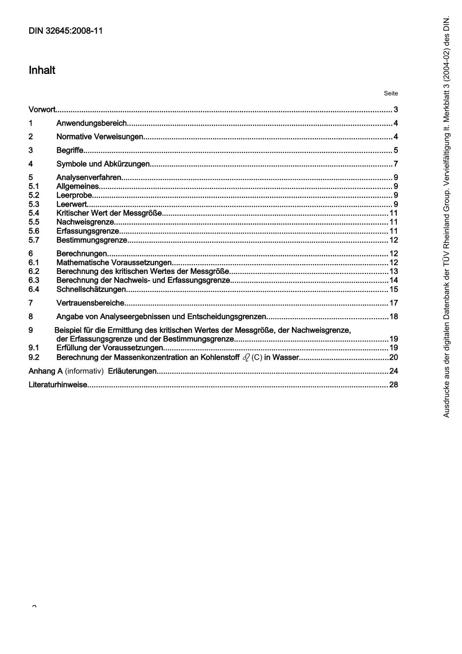 DIN+32645-2008+化学分析.重复条件下的决定极限、监测极限和测定_第2页