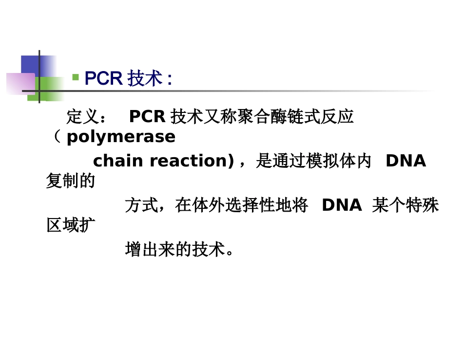 PCR技术原理课件_第2页