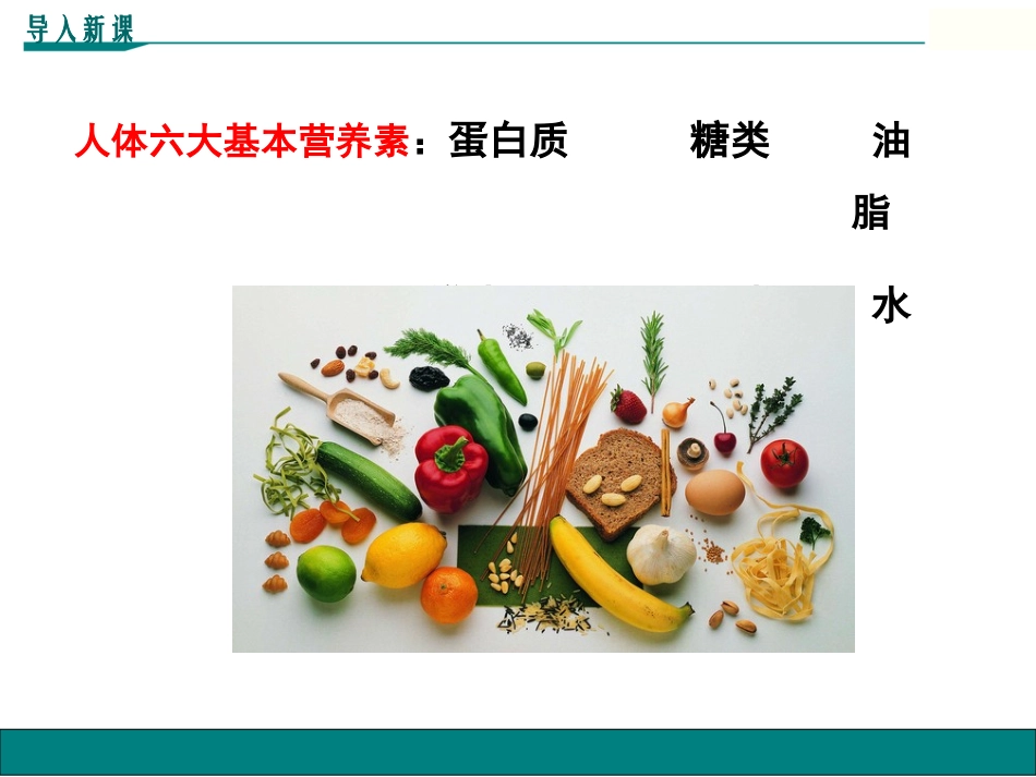 课题1-人类重要的营养物质_第2页