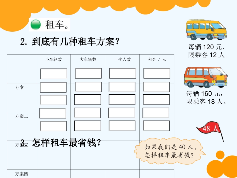 小学数学北师大2011课标版三年级我们一起去游玩_第3页