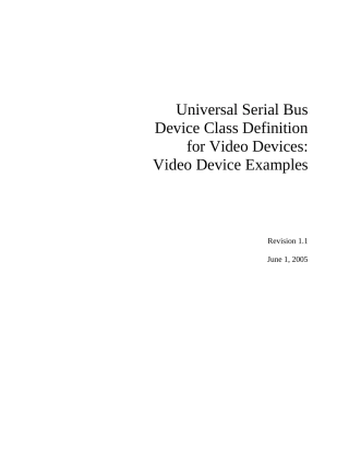 USB_Video_Example 1.1原版完整文件