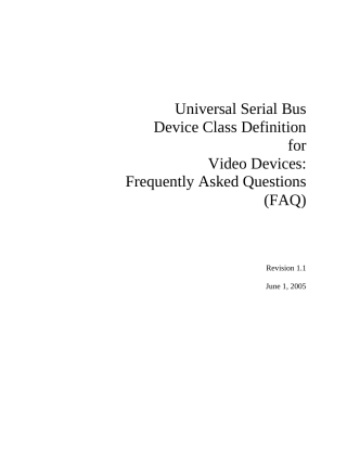 USB_Video_FAQ_1.1原版完整文件
