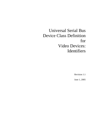 USB_Video_Identifiers_1.1原版完整文件