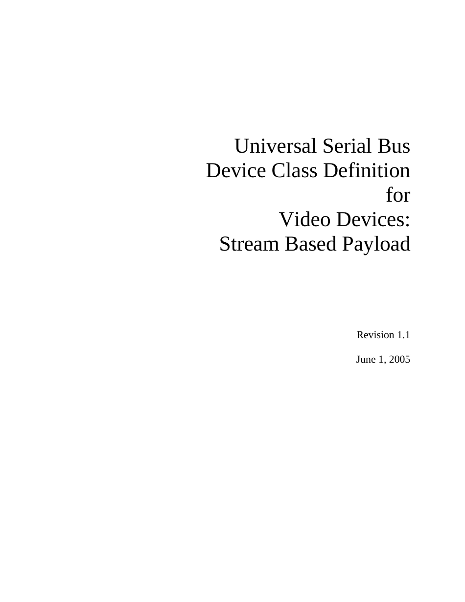 USB_Video_Payload_Stream_Based_1.1原版完整文件_第1页