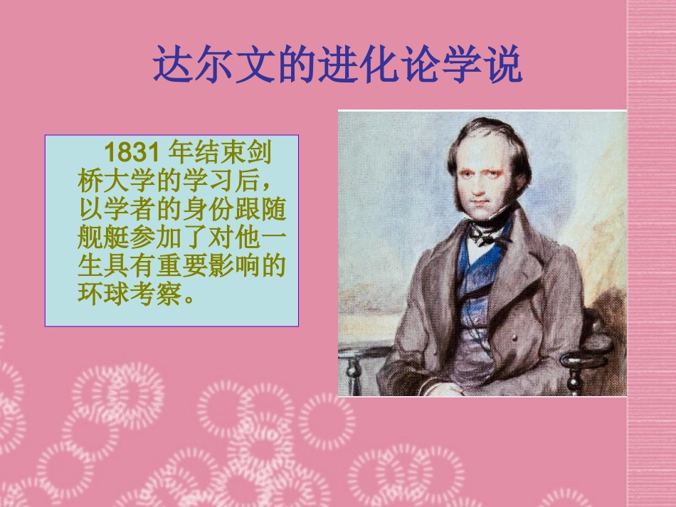 河南省洛阳市第二外国语学校八年级生物下册《生物进化的学说》课件-新人教版_第2页