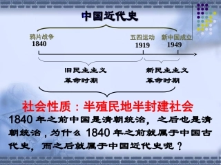 第1课第一次鸦片战争与太平天国运动