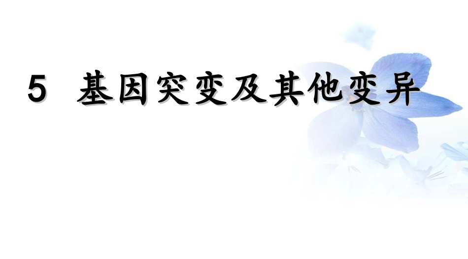 第1节基因突变_第1页