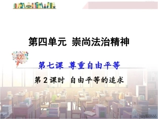自由平等的追求-(2)