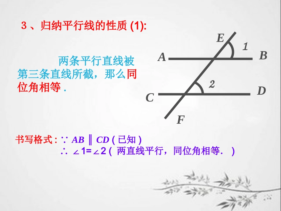 4.3平行线的性质-(2)_第3页