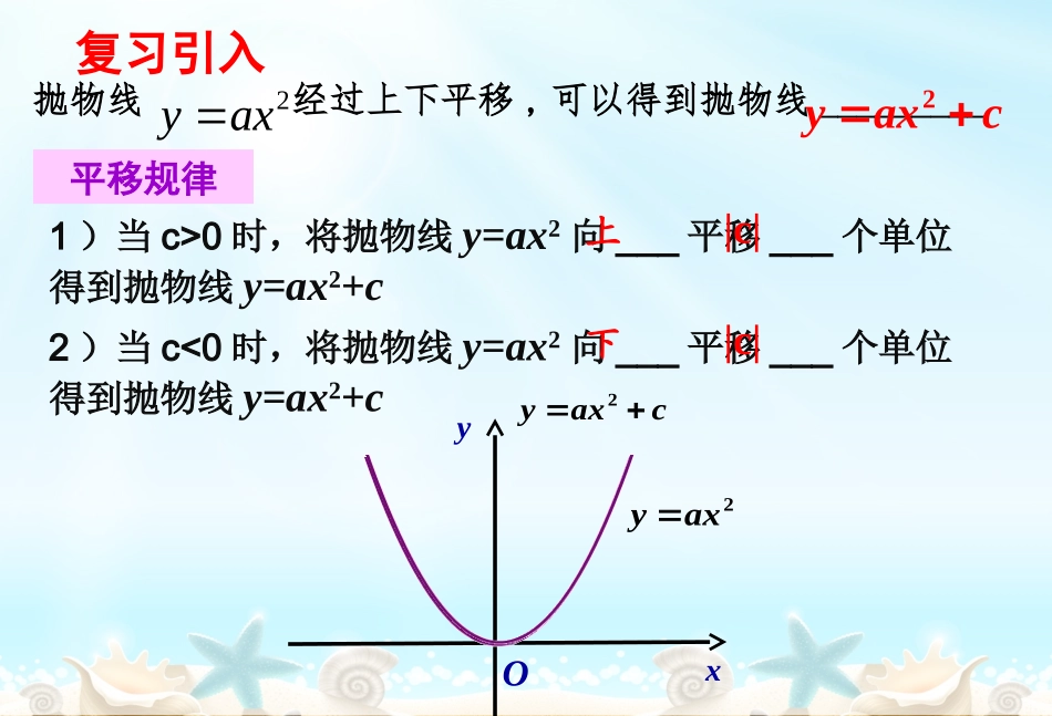 26.2特殊二次函数的图像_第2页