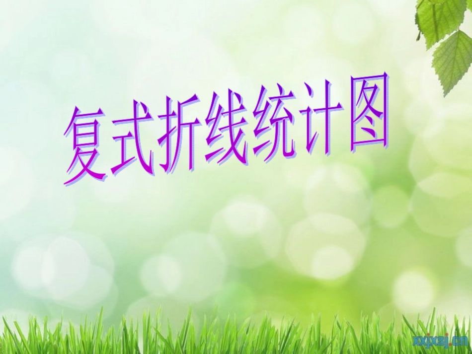 -复式折线统计图ppt3._第1页