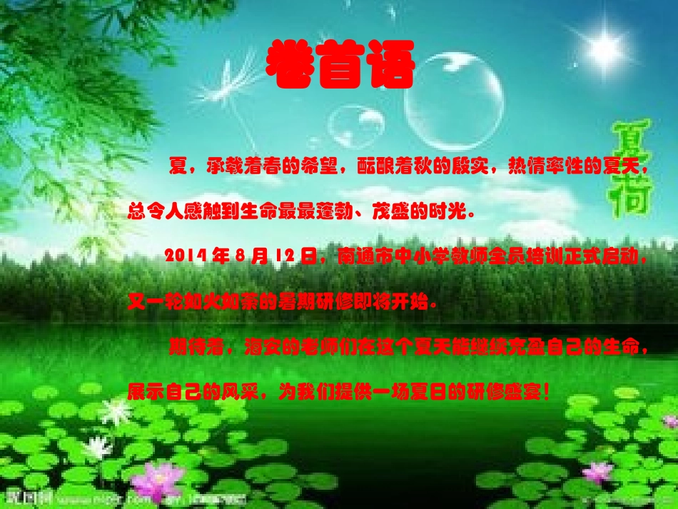 海安县中小学教师全员培训简报1-(2)_第2页