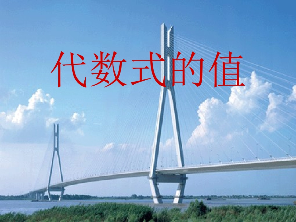 3.2代数式的值_第1页
