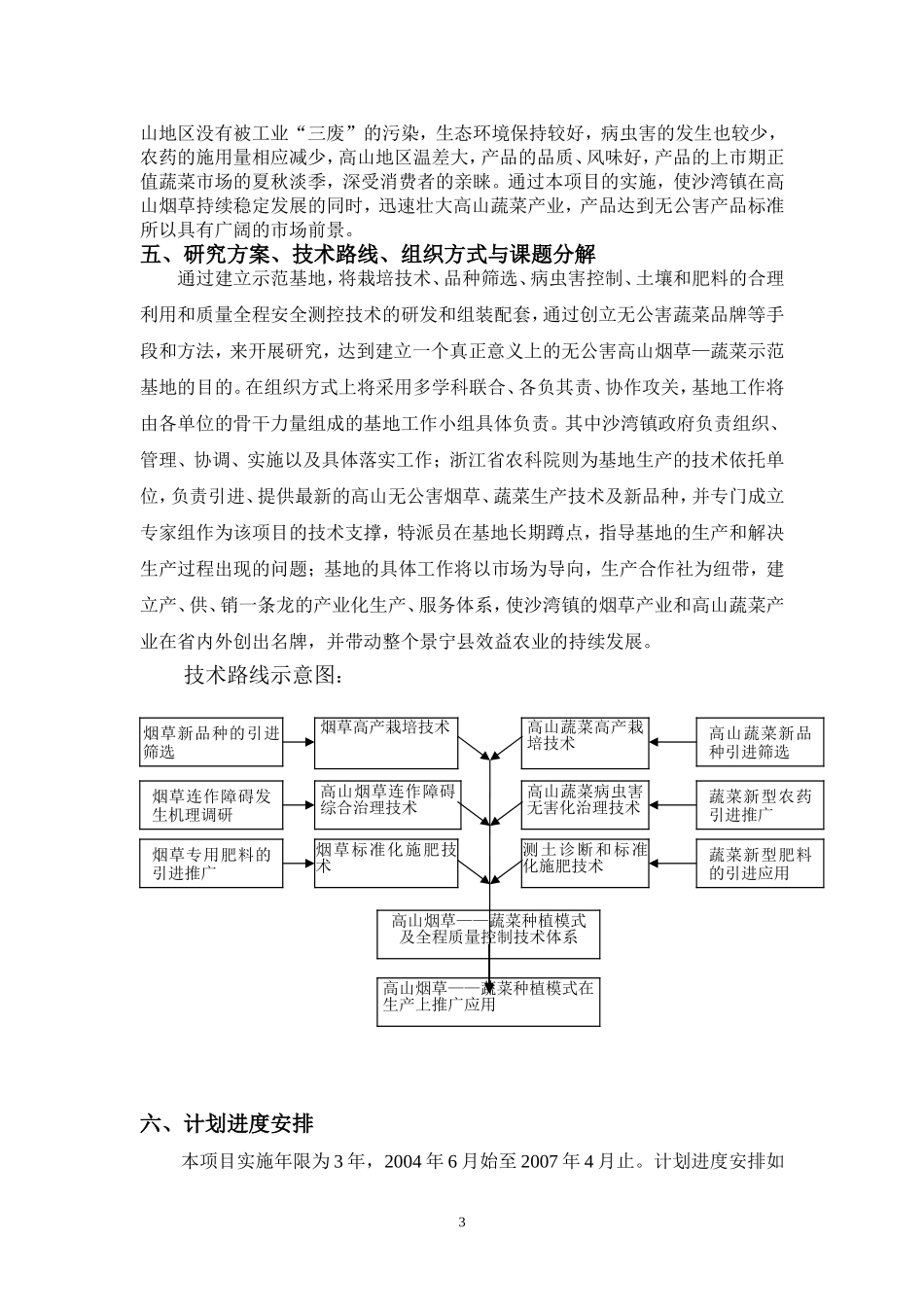 高山烟草连作障碍综合治理及高效种植模式研究的项目可行性..._第3页