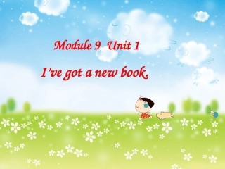 Unit1I'vegotanewbook.