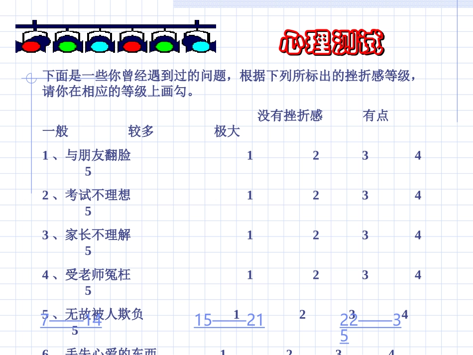 初中：《在挫折中奋起》班会课件_第2页
