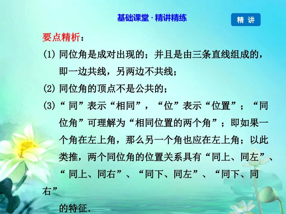 同位角、内错角、同旁内角.1.4--同位角、内错角、同旁内角_第2页