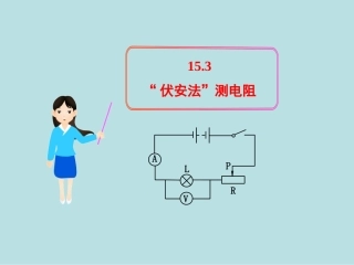 第三节“伏安法”测电阻-(4)