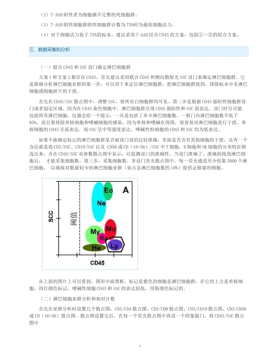 淋巴细胞亚群检测方案_第3页