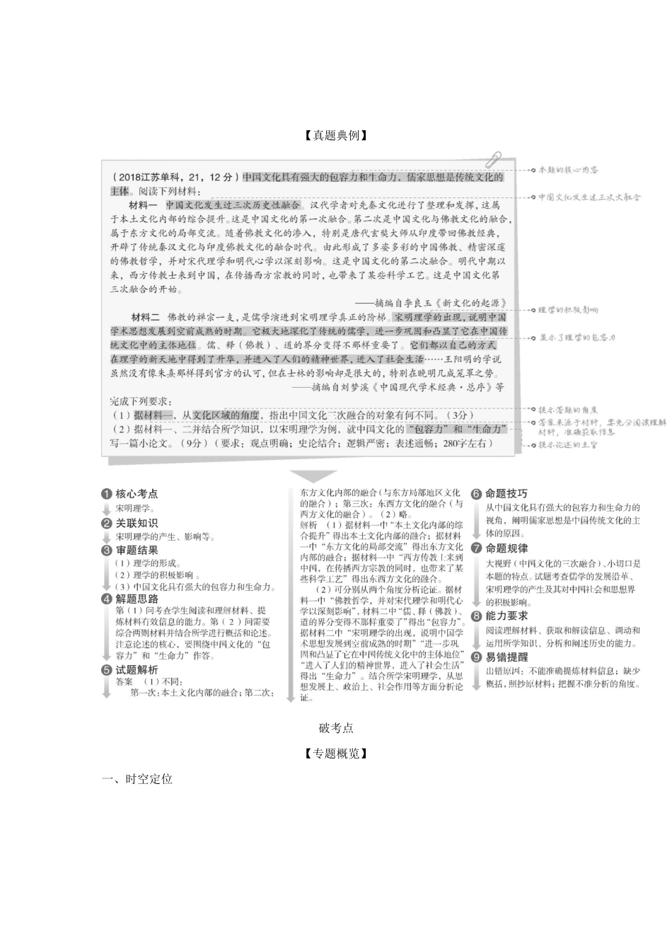 （江苏专版）高考历史一轮总复习 第一部分 中国古代史 专题三 中国传统文化主流思想的演变讲义-人教版高三全册历史试题_第2页