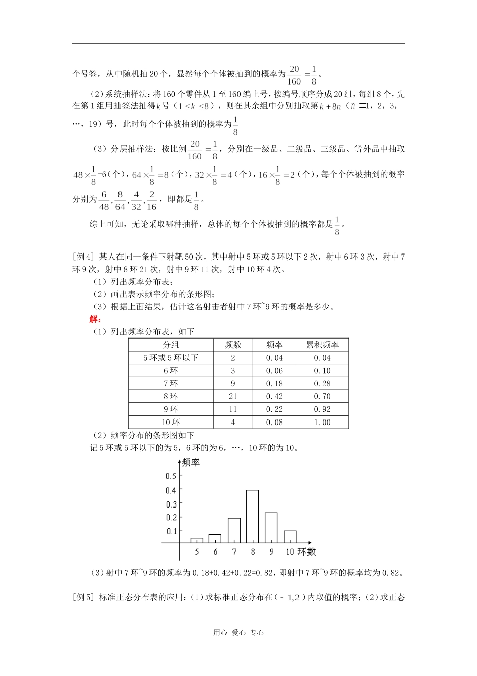 高二数学高三新课：抽样方法、总体分布的估计、正态分布、线性回归（理）人教版知识精讲_第2页