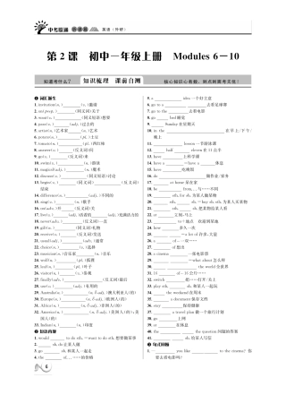 中考英语 听课篇2(pdf) 外研版试卷