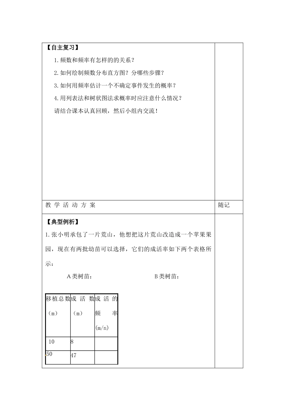 九年级数学下册(第6章)复习总结与回顾 青岛版试卷_第2页