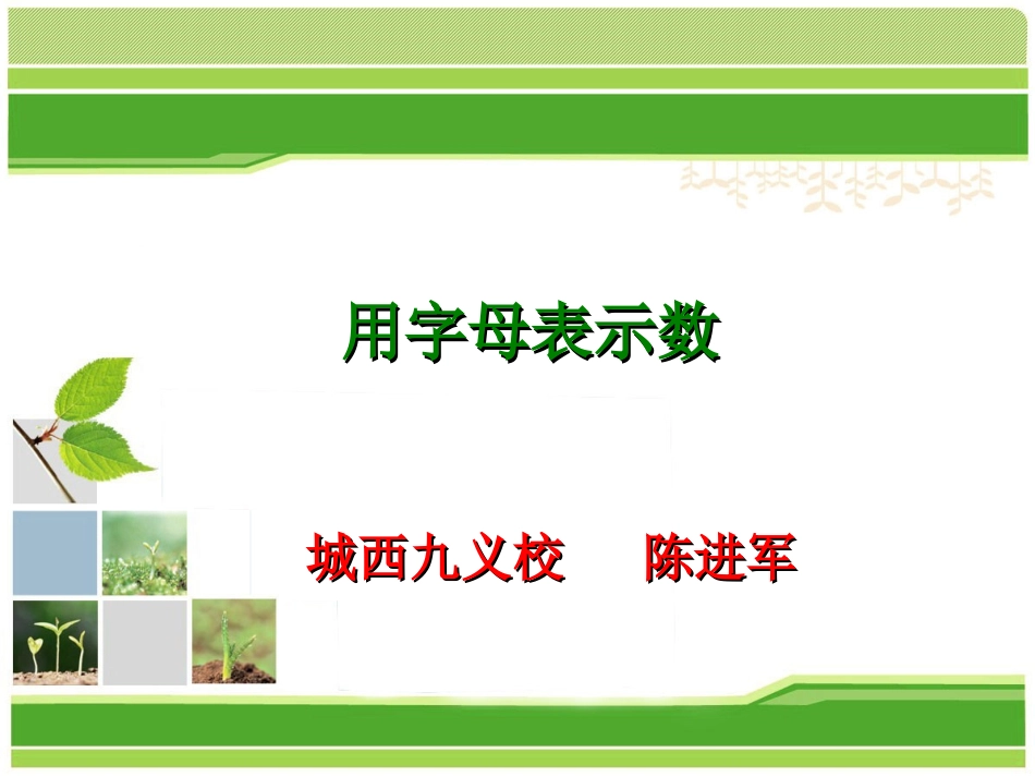 用字母表示数 (4)_第2页