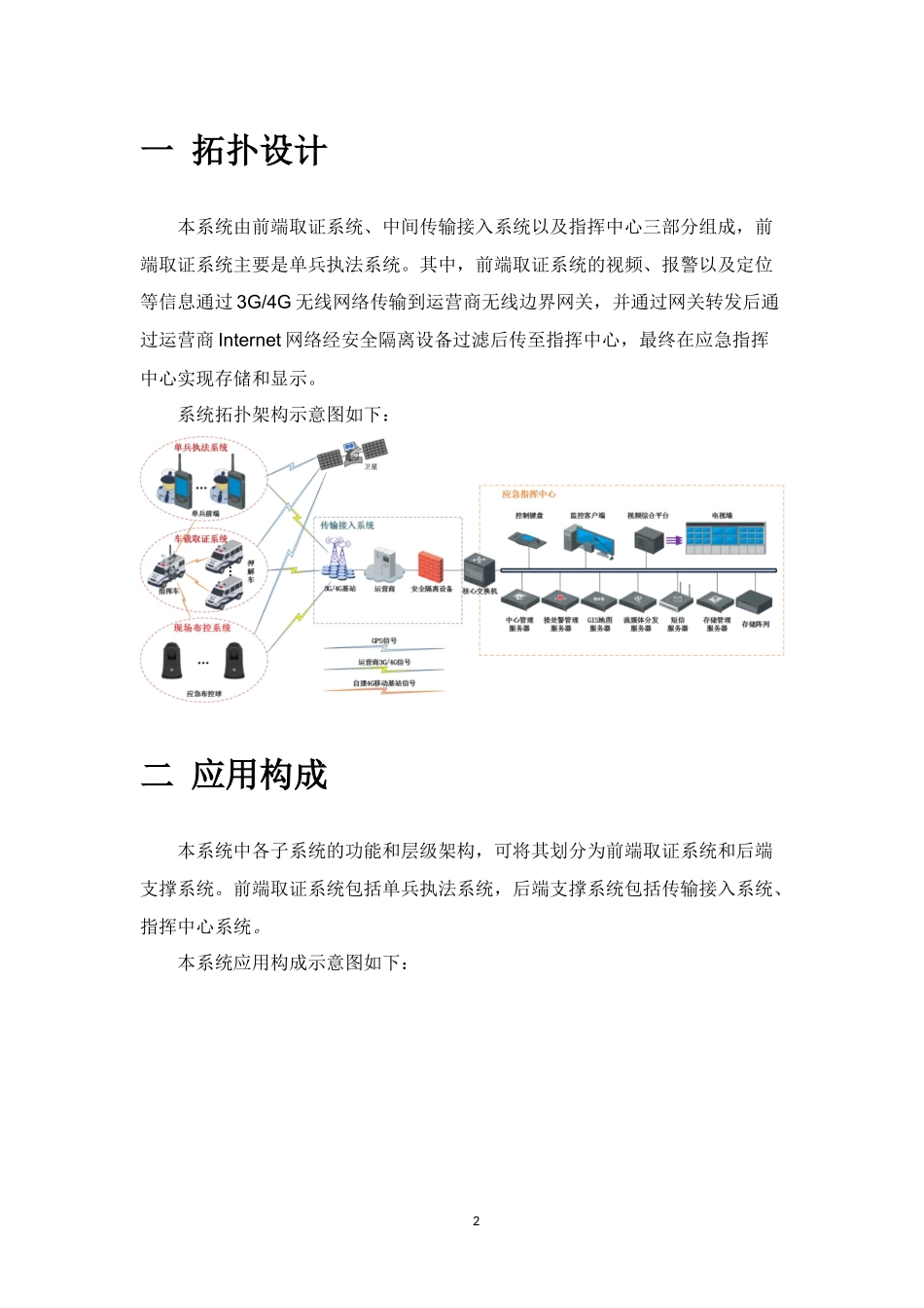 智慧交通-单兵执法系统设计方案_第3页