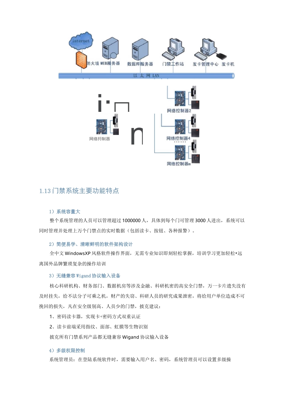 门禁管理系统与方案_第2页