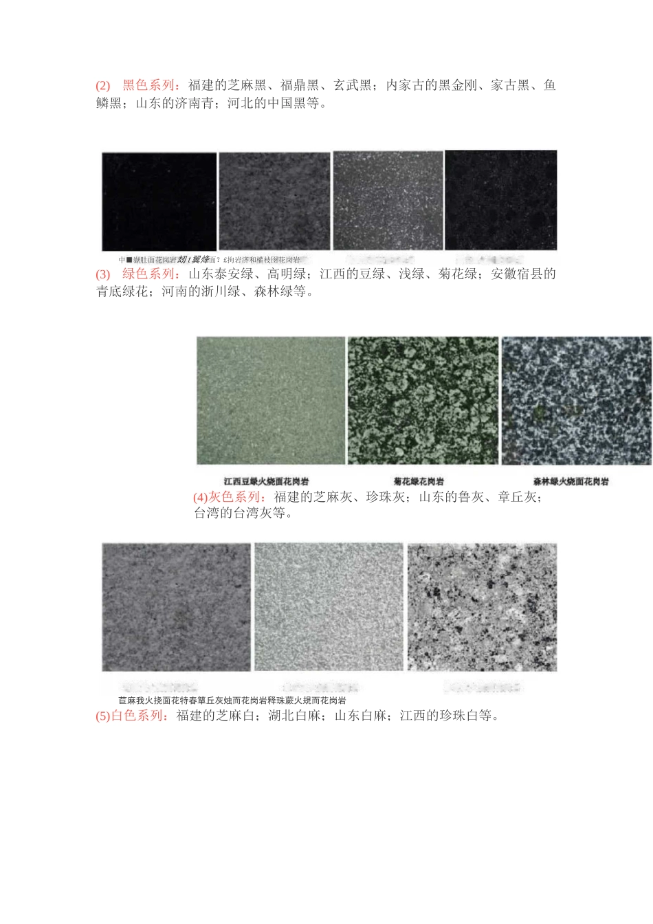石材基础知识大全(精炼)_第2页