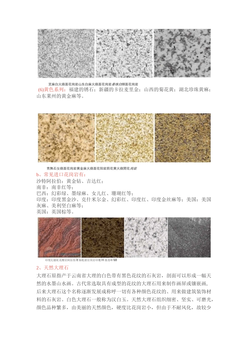 石材基础知识大全(精炼)_第3页