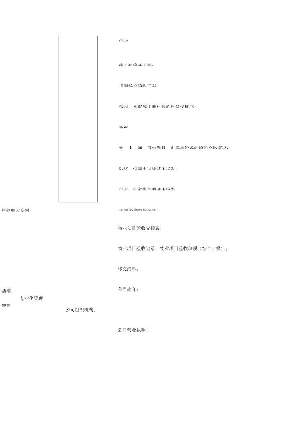 (完整版)物业管理档案资料分类_第2页