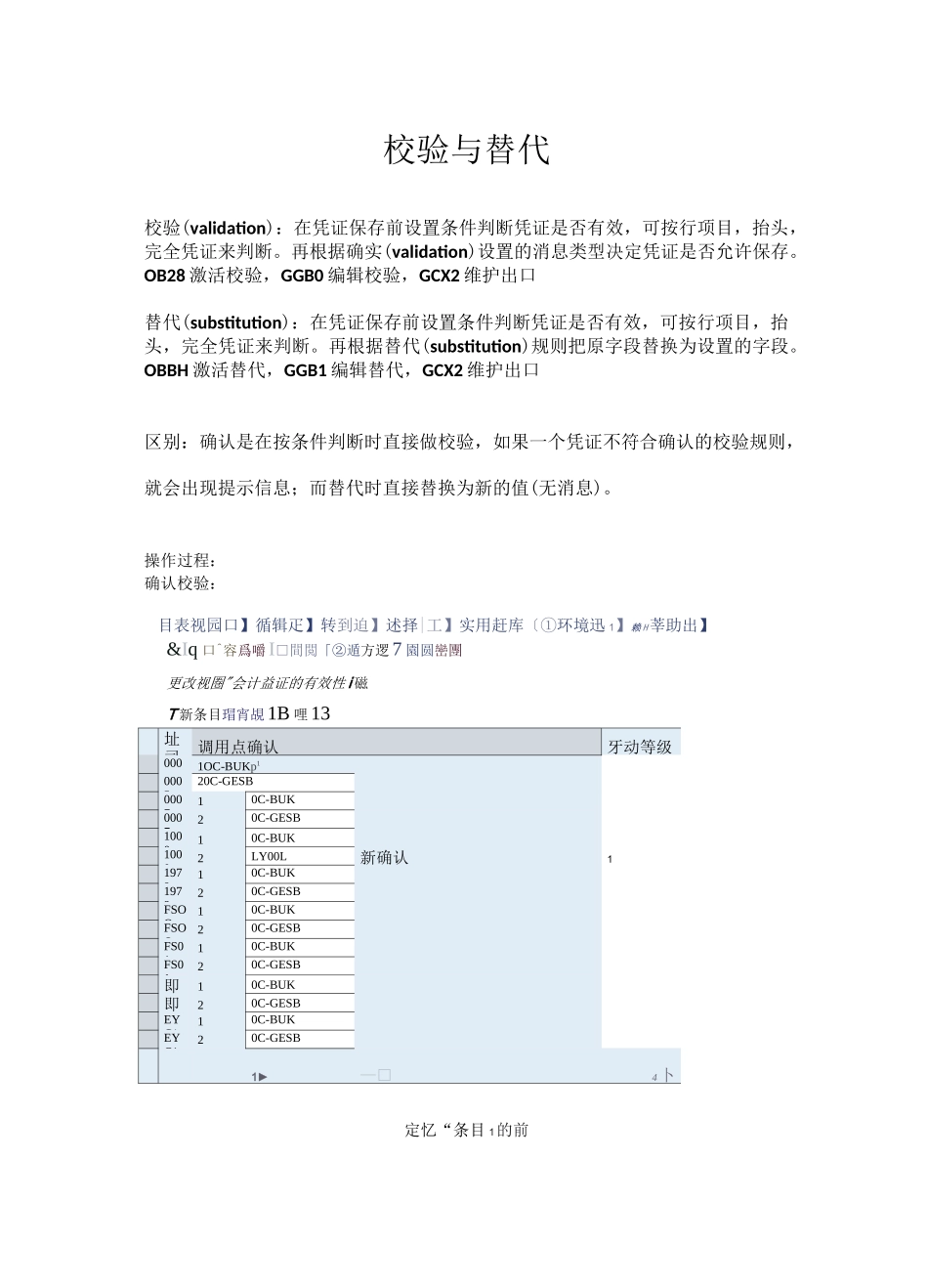 SAP校验与替代详解_第1页