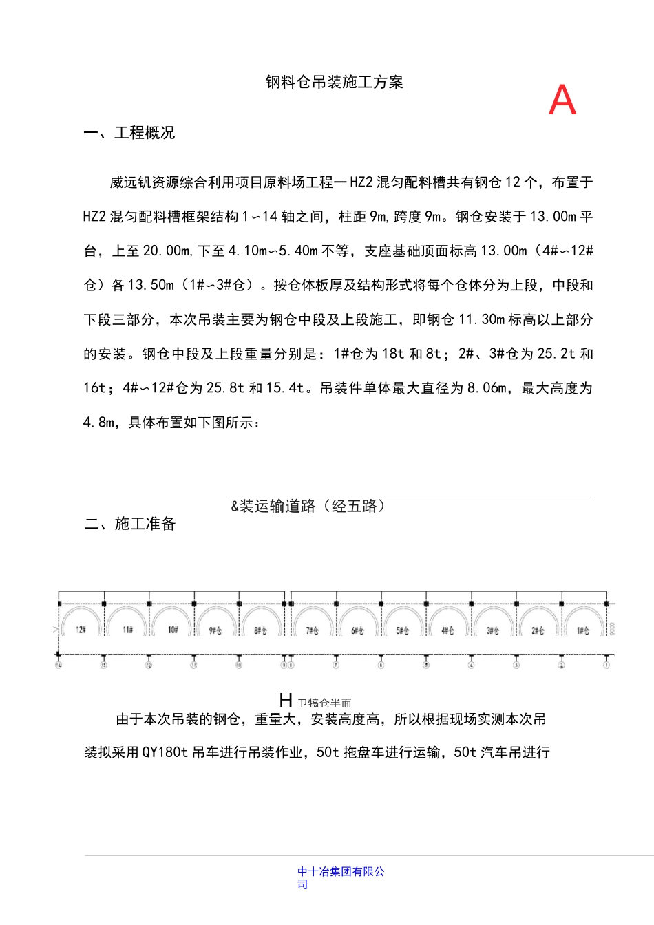 钢仓吊装方案_第1页