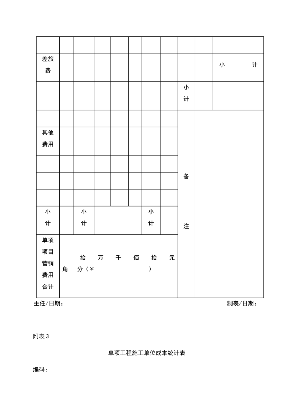 建筑工程项目表格大全_第3页