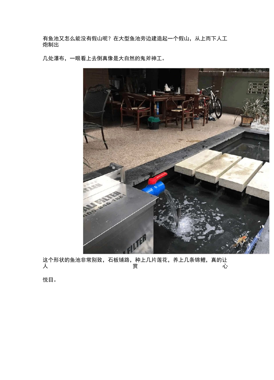 别墅庭院鱼池效果图集_第3页