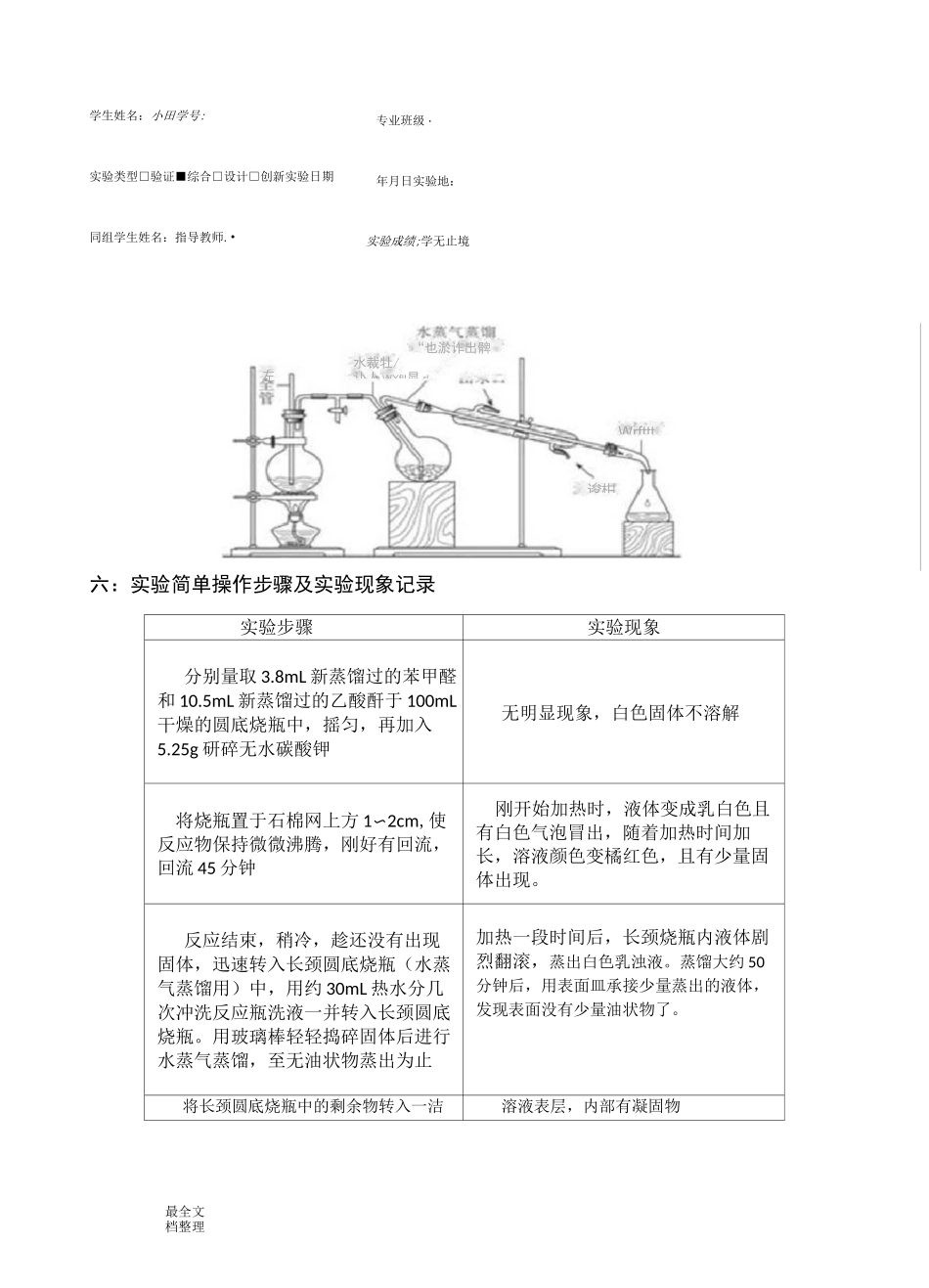 肉桂酸的制备(完整版)_第3页