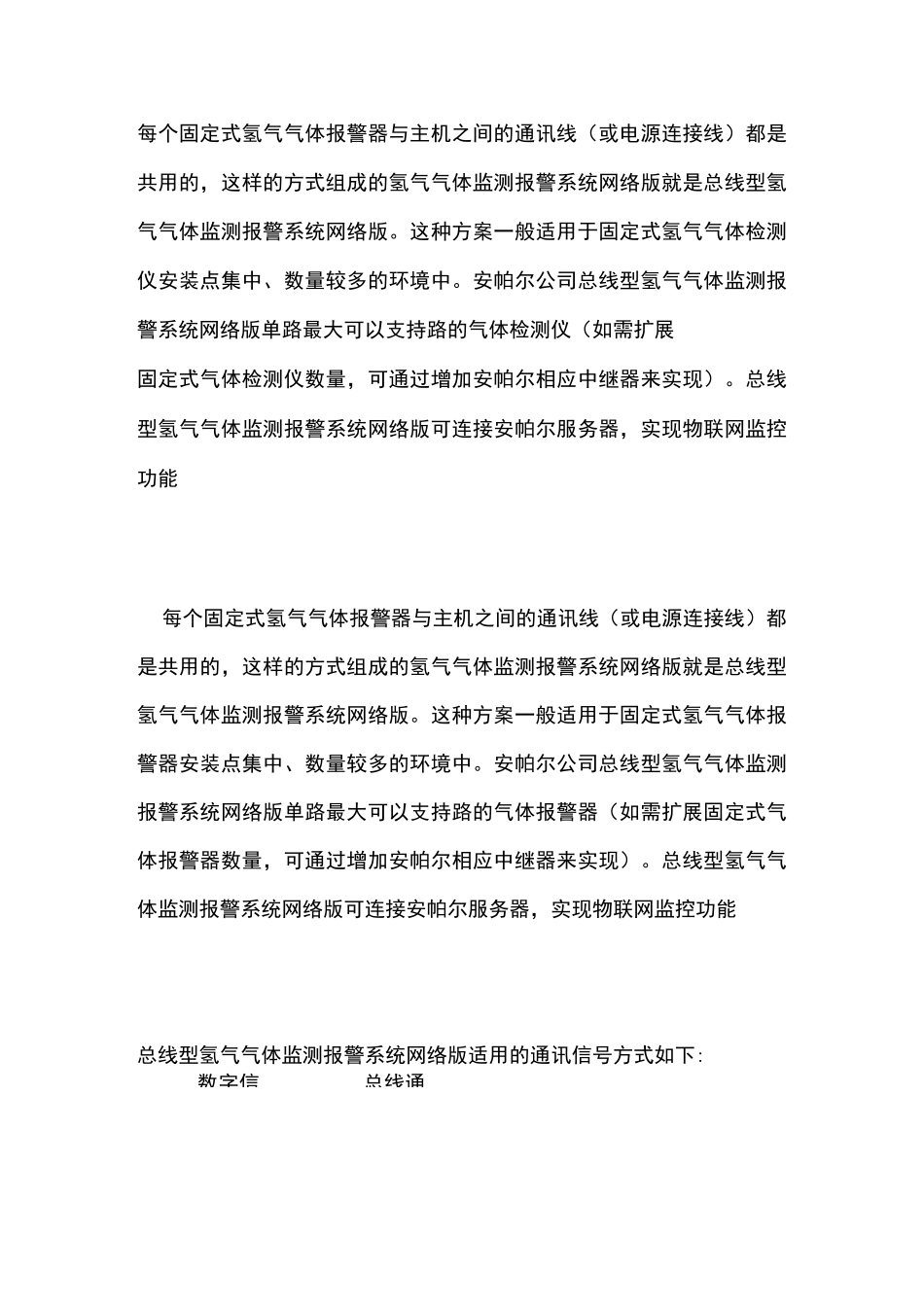 氢气气体监测报警系统(网络版)_第2页
